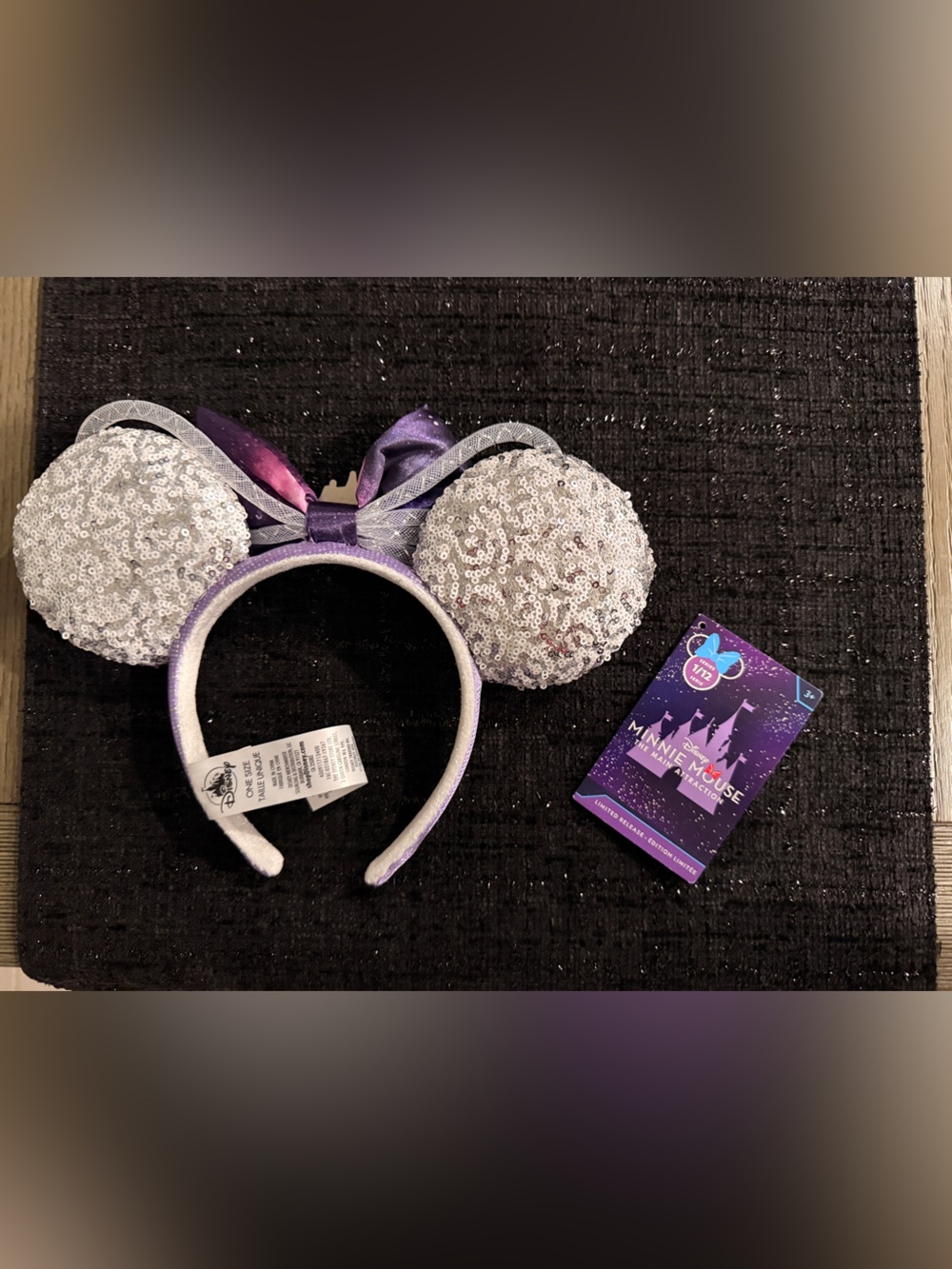Disney Space Mountain Minnie Mouse Ears. Main Attraction Series - Picture 2 of 3